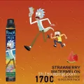 การออกแบบที่ดีที่สุด 1700puffs E Liquid ทั้งหมดในที่เดียว